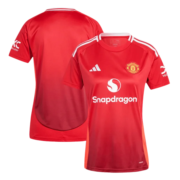 Women'S Manchester United Home Soccer Jersey Shirt 2024/25 - Top Soccer Jerseys: Fan &Amp; Player Versions | Goalkits.net