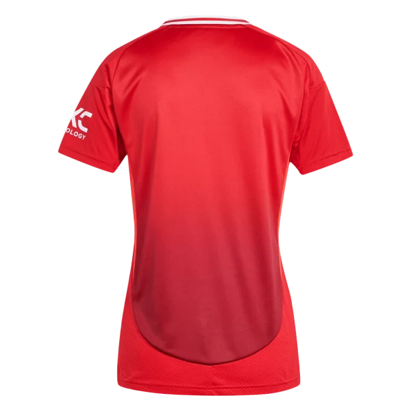 Women'S Manchester United Home Soccer Jersey Shirt 2024/25 - Top Soccer Jerseys: Fan &Amp; Player Versions | Goalkits.net