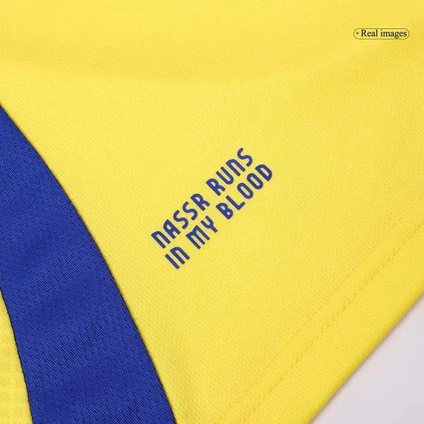 Men'S Al Nassr Home Soccer Jersey Shirt 2024/25 - Fan Version - Top Soccer Jerseys: Fan &Amp; Player Versions | Goalkits.net