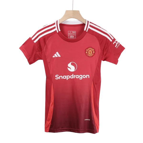 Women'S Manchester United Home Soccer Jersey Shirt 2024/25 - Top Soccer Jerseys: Fan &Amp; Player Versions | Goalkits.net