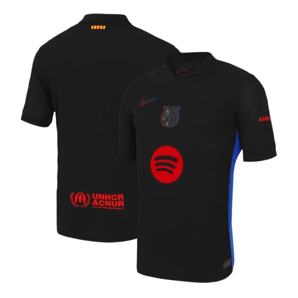 Men'S Authentic Barcelona Away Soccer Jersey Shirt 2024/25 Spotify Logo Without Text- Player Version - Top Soccer Jerseys: Fan &Amp; Player Versions | Goalkits.net