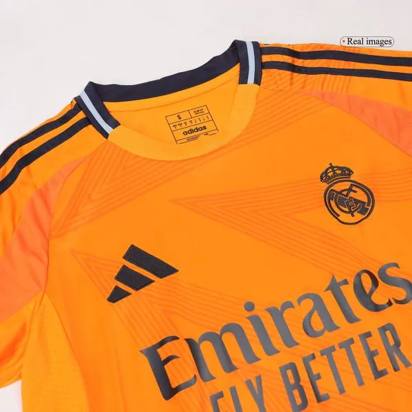 Premium Quality Men'S Real Madrid Away Soccer Jersey Whole Kit (Jersey+Shorts+Socks) 2024/25 - Top Soccer Jerseys: Fan &Amp; Player Versions | Goalkits.net