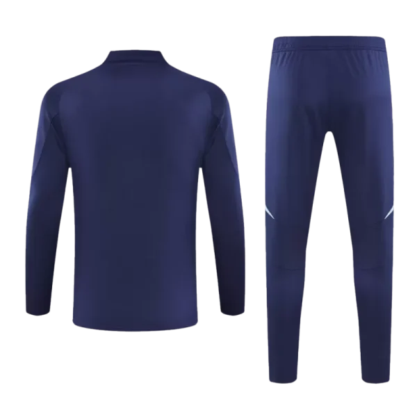 Men'S Arsenal Zipper Tracksuit Sweat Shirt Kit (Top+Trousers) 2024/25 -Navy - Top Soccer Jerseys: Fan &Amp; Player Versions | Goalkits.net