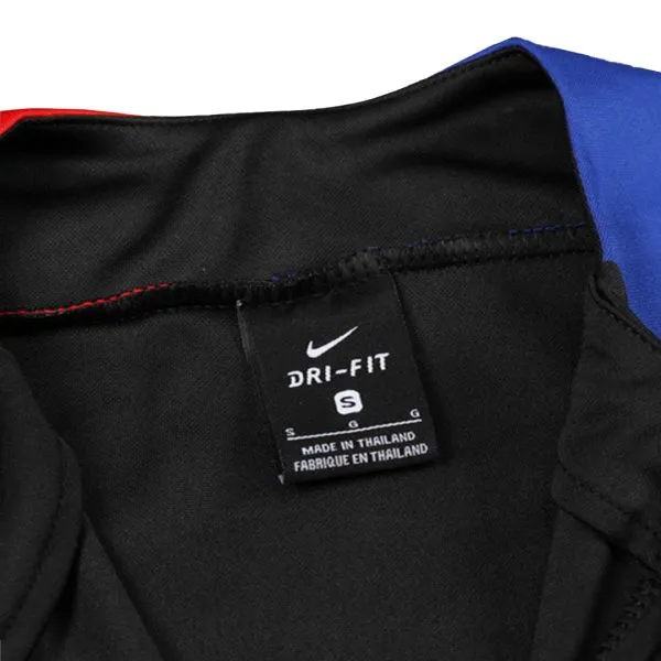 Men'S Barcelona Zipper Tracksuit Sweat Shirt Kit (Top+Trousers) 2024/25 -Black - Top Soccer Jerseys: Fan &Amp; Player Versions | Goalkits.net