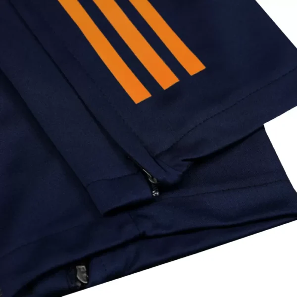 Men'S Real Madrid Zipper Tracksuit Sweat Shirt Kit (Top+Trousers) 2024/25 -White - Top Soccer Jerseys: Fan &Amp; Player Versions | Goalkits.net