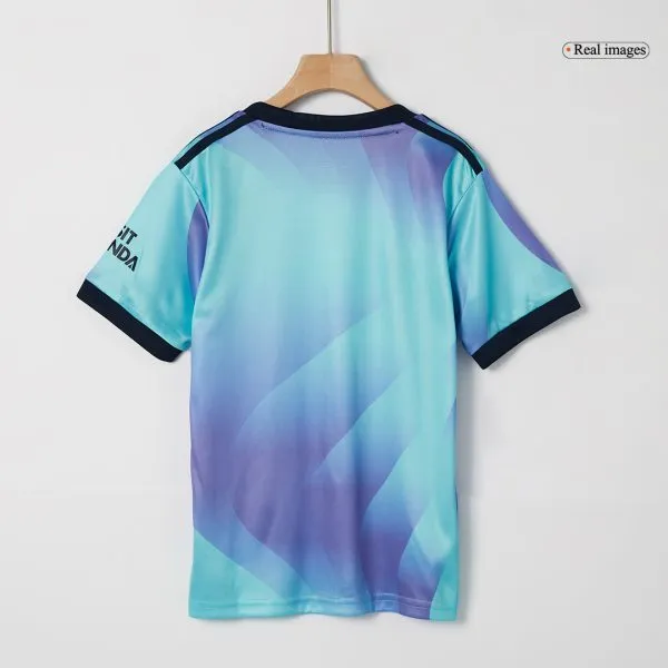 Kids Arsenal Third Away Soccer Jersey Whole Kit (Jersey+Shorts+Socks) 2024/25 - Top Soccer Jerseys: Fan &Amp; Player Versions | Goalkits.net