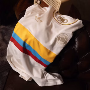 Men'S Colombia 100Th Anniversary Soccer Jersey Shirt 2024 - Fan Version - Top Soccer Jerseys: Fan &Amp; Player Versions | Goalkits.net