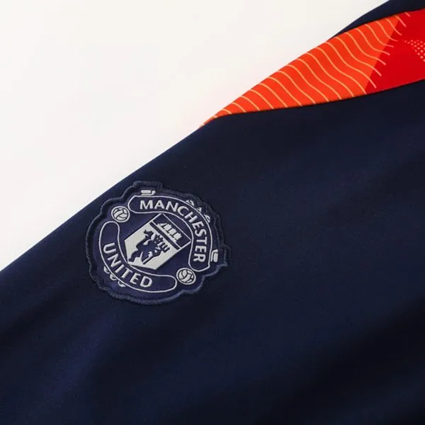 Men'S Manchester United Training Jacket Kit (Jacket+Pants) 2024/25 -Navy - Top Soccer Jerseys: Fan &Amp; Player Versions | Goalkits.net