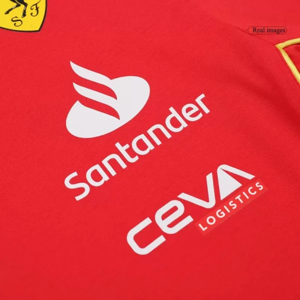 Men'S Ferrari F1 Racing Team Charles Leclerc #16 T-Shirt 2024 Red - Top Soccer Jerseys: Fan &Amp; Player Versions | Goalkits.net
