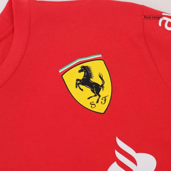 Men'S Ferrari F1 Racing Team Charles Leclerc #16 T-Shirt 2024 Red - Top Soccer Jerseys: Fan &Amp; Player Versions | Goalkits.net