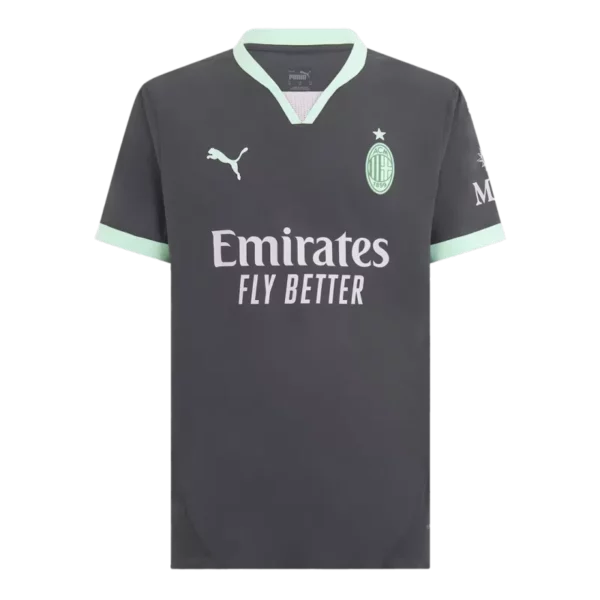 Men's Authentic AC Milan Third Away Soccer Jersey Shirt 2024/25 - Player Version