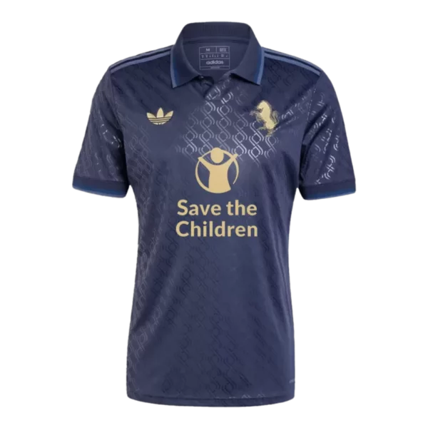 Men's Juventus Third Away Soccer Jersey Shirt 2024/25 Save The Children Sponsor- Fan Version