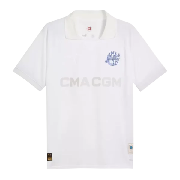 Men's Marseille 125th Anniversary Soccer Jersey Shirt 2024/25 - Fan Version