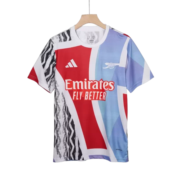 Men'S Arsenal Pre-Match Soccer Jersey Shirt 2024/25 - Fan Version - Top Soccer Jerseys: Fan &Amp; Player Versions | Goalkits.net