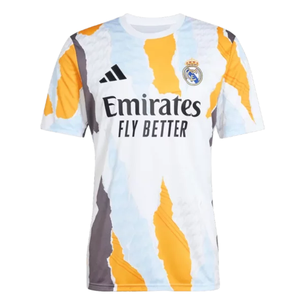 Men's Real Madrid 3 in 1 Pre-Match Training Soccer Jersey Shirt 2024/25 - Fan Version