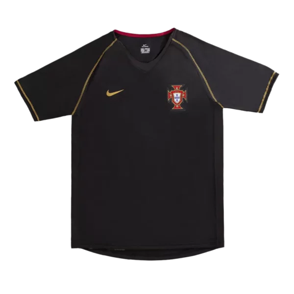 Men's Retro 2006 Portugal Away Soccer Jersey Shirt