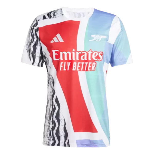 Men'S Arsenal Pre-Match Soccer Jersey Shirt 2024/25 - Fan Version