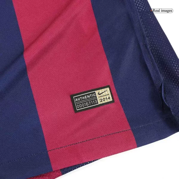 Men'S Retro 2014/15 Barcelona Home Soccer Jersey Shirt - Top Soccer Jerseys: Fan &Amp; Player Versions | Goalkits.net