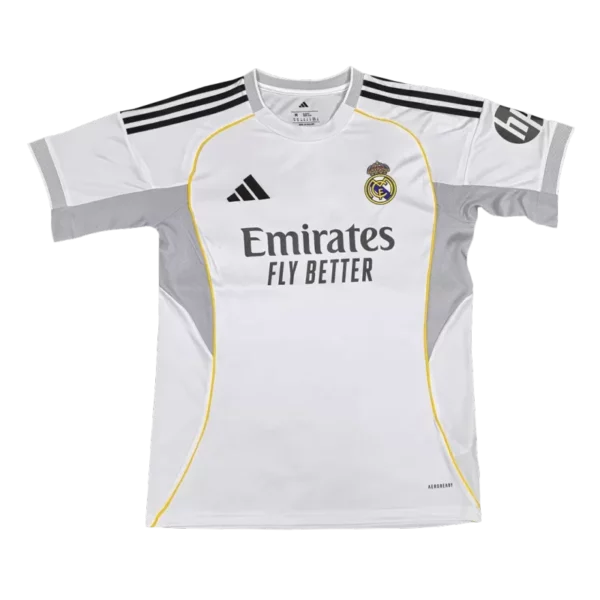Men's Real Madrid Home Soccer Jersey Shirt 2025/26 - Fan Version