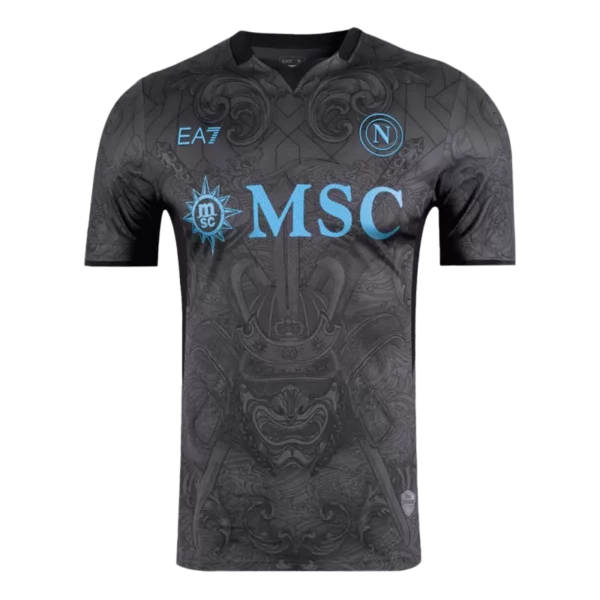 Men's Authentic Napoli Third Away Soccer Jersey Shirt 2024/25 - Player Version