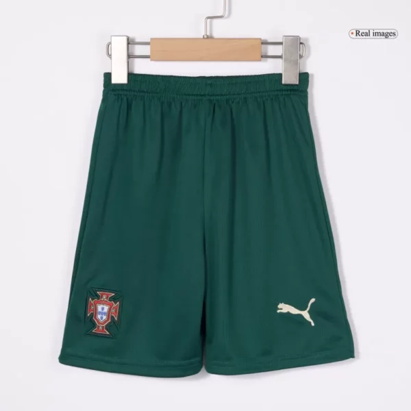 Kids Portugal Home Soccer Jersey Kit (Jersey+Shorts) 2025 - Top Soccer Jerseys: Fan &Amp; Player Versions | Goalkits.net
