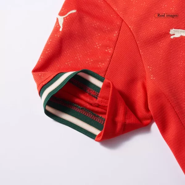 Kids Portugal Home Soccer Jersey Kit (Jersey+Shorts) 2025 - Top Soccer Jerseys: Fan &Amp; Player Versions | Goalkits.net