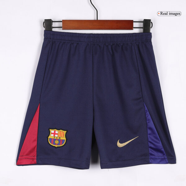 Kids Barcelona Home Soccer Jersey Kit (Jersey+Shorts) 2024/25 - Top Soccer Jerseys: Fan &Amp; Player Versions | Goalkits.net